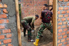 Demi Efektivitas dan Efisiensi Pekerjaan Sasaran Fisik, Hal Ini Dilakukan Satgas TMMD 128 Kodim 0405 Lahat 