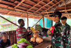 Pererat Hubungan TNI dan Masyarakat Perbatasan, Giat Ini Dilancarkan Satgas Yonif 144 Jaya Yudha