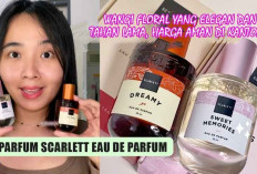 4 Parfum Scarlett Eau de Parfum, Wangi Floral yang Elegan dan Tahan Lama, Harga Aman di Kantong