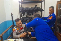 Cegah Penyalahgunaan Senpi, Polda Sumsel Lakukan Inspeksi Mendadak di Gudang Senjata