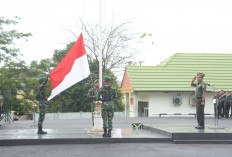 Korem Gapo Gelar Upacara Peringatan Hari Sumpah Pemuda, PJU Ini Jadi Inspektur Upacaranya