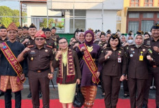 Ini Cara Kejati OKI Sambut Kedatangan Kajari Baru Bersama Ketua IAD