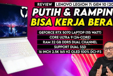 Bodi Tipis, GPU Buas! Lenovo Legion 7i Gen 10 Bikin Gaming, Editing, dan AI Semuanya Lancar di Rp39 Jutaan