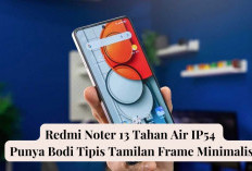 Tahan Air IP54! Inilah Redmi Noter 13 Punya Bodi Tipis Tamilan Frame Minimalis