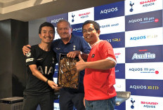 Seru! Nobar Premier League Bareng Gary Mabbutt, Club Ambassador Tottenham Hotspur Bersama Sharp