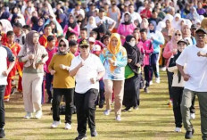 Ogan Ilir All Out di Porprov Sumsel 2025, Ratusan Atlet Dilepas Sekda Muhsin Abdullah