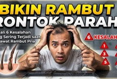Bikin Rambut Rontok Parah, Kenali 6 Kesalahan yang Sering Terjadi saat Merawat Rambut Pria