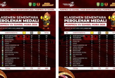 Koleksi 35 Medali dengan 11 Emas, Ogan Ilir Duduki Peringkat 4 di Klasemen Sementara Porprov XV Sumsel 2025