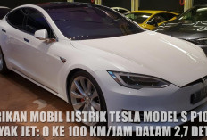 Gila! Tarikan Mobil Listrik Tesla Model S P100D Kayak Jet: 0 ke 100 km/jam dalam 2,7 Detik, Serasa Supercar!