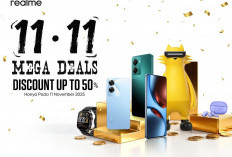 Promo realme 11.11 Mega Deals, Diskon Smartphone dan Aksesori Hingga 50 Persen