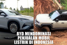 BYD Dominasi Penjualan Mobil Listrik di Indonesia Mei 2025, Model Ini Paling Laris