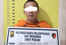 Bobol Rumah Lewat Plafon dan Terekam CCTV, Pria Ini Diringkus Polrestabes Palembang