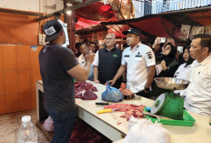Wawako Franky Nasril Bersama Satgas Pangan Sidak Pasar Cek Harga Jelang Bulan Puasa