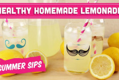 Limun Buatan Sendiri Lebit Sehat! Resep Healthy Lemonade, Cocok Banget Pelepas Dahaga Buka Puasa