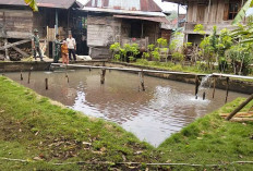 Sstt, Anggota TMMD Ke-122 Kodim Lahat Tinjau Kolam Ikan Milik Warga, Rupanya Buat Ini