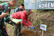  Danrem 044/Gapo Kunjungi Pagaralam, Memulai Program Penanaman 1 Juta Pohon Pinus