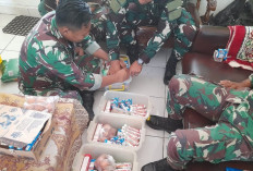 Ratusan Paket Sembako TMMD Ke-122 Kodim Lahat Segera Disalurkan, Ini Targetnya