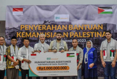 Solidaritas Kemanusiaan! BSI Maslahat Salurkan Bantuan Kemanusiaan Rp1 Miliar untuk Palestina
