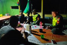 2 Babinsa Koramil 405-04 Ulul Musi Datangi Satkamling Desa Muara Kalangan, Ini Tujuannya 