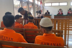 Kawal 5 Perkara Sekaligus, JPU Kejari Empat Lawang Gelar Sidang di PN Lahat