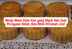 Resep Moon Cake Kue untuk Perayaan Imlek 2575, Bisa Bikin Dirumah Lho!