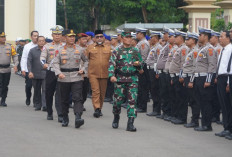 Koram Gapu dan Polda Jambi Menggelar  Apel Gelar Pasukan Bersama, Ini Tujuannya