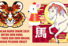 Adakah Peluang Emas? Begini Prediksi Akhir Tahun 2024 untuk Shio Kuda, Tikus dan Macan