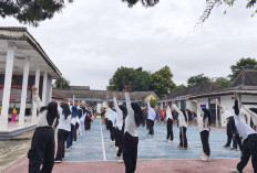 Sabtu Sehat di Rutan Baturaja, Ratusan Warga Binaan Antusias Ikuti Senam Bersama