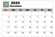 Adakah Tanggal Merah dan Hari Besar di Bulan November 2024? Cek di Sini!