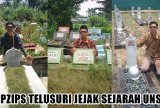 Telusuri Jejak Sejarah Universitas Negeri Terbesar di Sumsel, KOPZIPS Ziarahi Makam Rektor dari Masa ke Masa