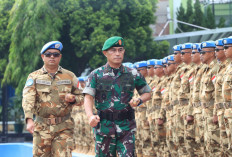 Pulang Usai Tugas di Afrika Tengah, Prajurit Ini Disambut Pangdam II Sriwijaya, Siapa Mereka? 