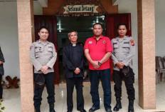 Ibadah Umat Kristiani, Polres OKU Lakukan Pengamanan di 2 Lokasi Gereja Ini 