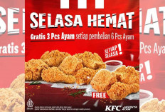 Beli 6 Ayam Gratis 3 Ayam Hanya di Selasa Hemat KFC Cus Langsung ke Gerainya