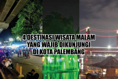 Nikmati Indahnya Malam di Palembang, 4 Destinasi Wisata Malam yang Wajib Dikunjungi
