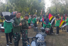 Wow, MTs Ponpes Abdur Rohman Kikim Timur Lahat Siap Unjuk Gigi Pembukaan TMMD ke 128