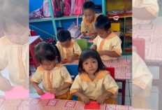 KREATIF! Siswa TK Nusa Indah Buat Kipas Bentuk Matahari dari 2 Bahan Sederhana Ini, Intip Yuk