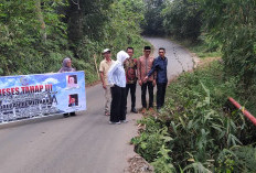 Jalan Tinggal 3 Meter Lagi, Gercep, Anggota DPRD Lahat Dapil 4 Pinta Segera Diperbaiki