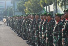 Lapangan Makorem Gatam Dipadati Seluruh Prajurit, Apa Yang Terjadi?