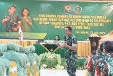 Pimpin Jam Komandan di Gedung AEKI, Ini Pengarahan Dandim Palembang Kepada Prajurit
