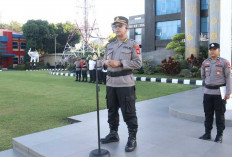 Pimpin Apel Pagi, Ini Penekanan Kabiddokkes Polda Sumsel ke Personel
