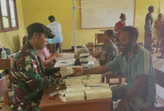 Satgas Yonif 141 Aneka Yudha Jaya Prakosa Adakan Posyandu dan Pengecekan Malaria, Ini Lokasinya