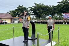 Upacara Hari Kesadaran Nasional Februari 2026, Wakapolres Prabumulih Pimpin Langsung Upacara