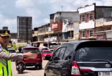 Begini Cara Kapolres Muba Urai Kemacetan di Jalitim