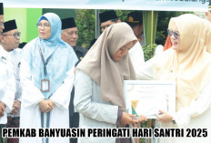 Peringati Hari Santri Nasional 2025, ini Pesan Motivasi Wabup Banyuasin Netta Indian