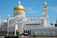 Jadwal Sholat Wilayah Palembang Beserta Niat, Hari Ini Selasa 30 Januari 2024