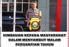 Kapolres Lahat Berikan Himbauan kepada Warga Pergantian Malam Tahun Baru, Simak Yuk