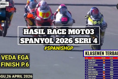 Veda Ega Is Back! Hasil Gemilang di Jerez Jadi Modal Kuat Menuju Moto3 Prancis