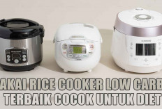 Canggih Bener! Pakai Rice Cooker Low Carbo Terbaik Cocok untuk Diet