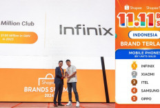 Infinix Meroket di Dunia E-commerce, Raih Penghargaan Prestisius di Shopee Brands Summit 2024