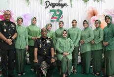 Hadiri Acara Peringatan HUT ke-79 Persit KCK, Begini Pesan Danrem Gapo